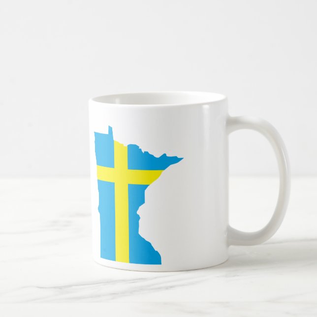 Caneca De Café Minnesotan sueco (Direita)