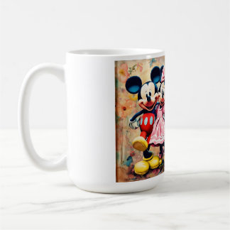Caneca De Café Minnie and Mickey Magic: Tamara Laporte Café
