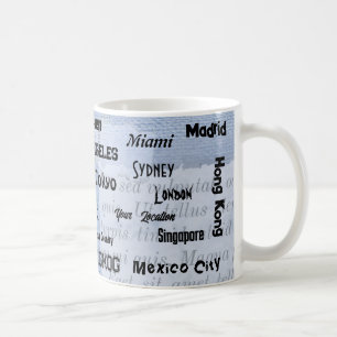 Caneca De Café minoria azul bebê