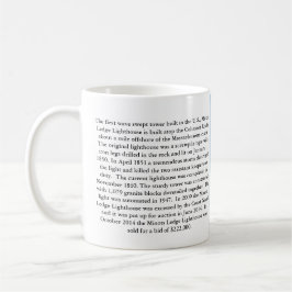 Caneca De Café Minots Ledge Lighthouse, Massachusetts Mug