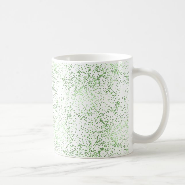 Caneca De Café Mint Confetti Pontos (Direita)