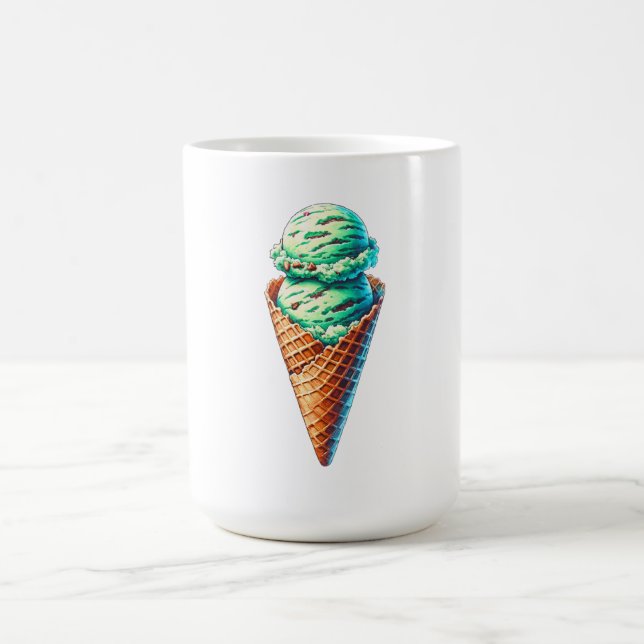 Caneca De Café Mint ice cream (Centro)