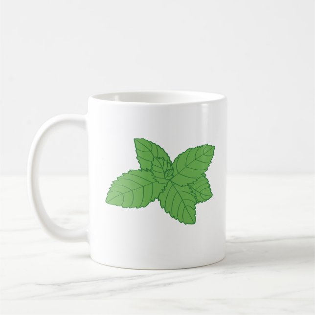 Caneca De Café Mint Leaf (Esquerda)