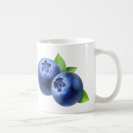 Caneca De Café Mirtilos