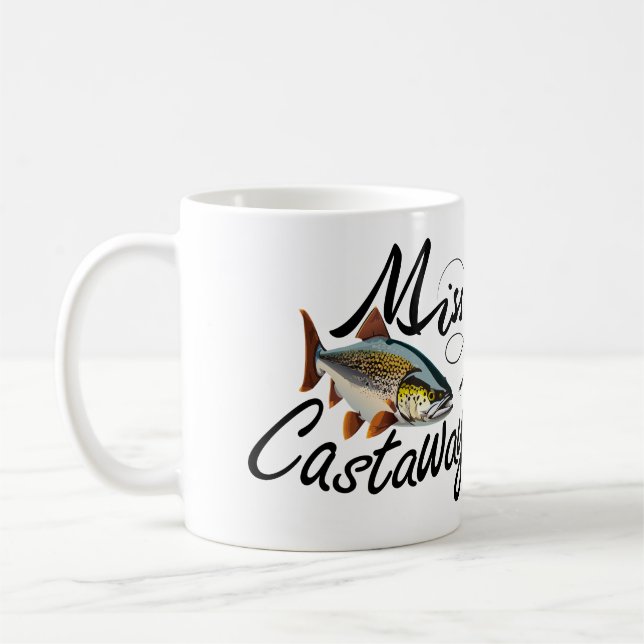 Caneca De Café Miss Castaway Rainbow Trout (Esquerda)
