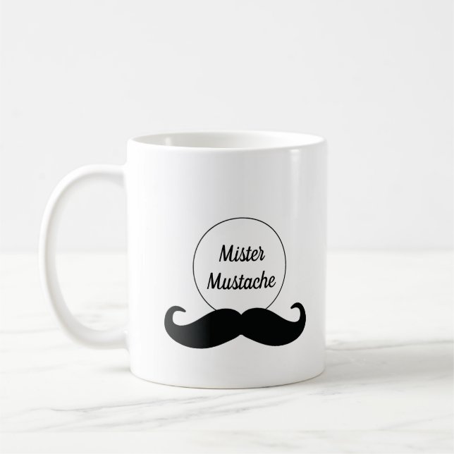 Caneca De Café Mister Mustache Mug (Esquerda)