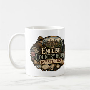 Caneca De Café Mistérios da Casa de Campo Inglesa