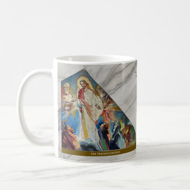 Caneca De Café Mistérios do Rosário Luminoso Item #4: Transfigura (Esquerda)