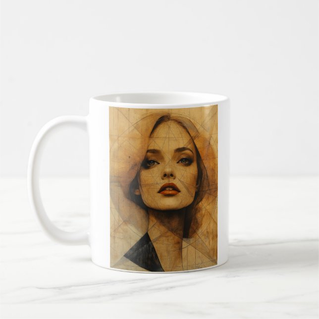 Caneca De Café Mística da Menagerie à Meia-Noite (Esquerda)