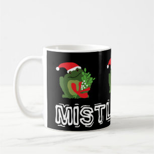 Caneca De Café Mistle Toad de Café de Natal
