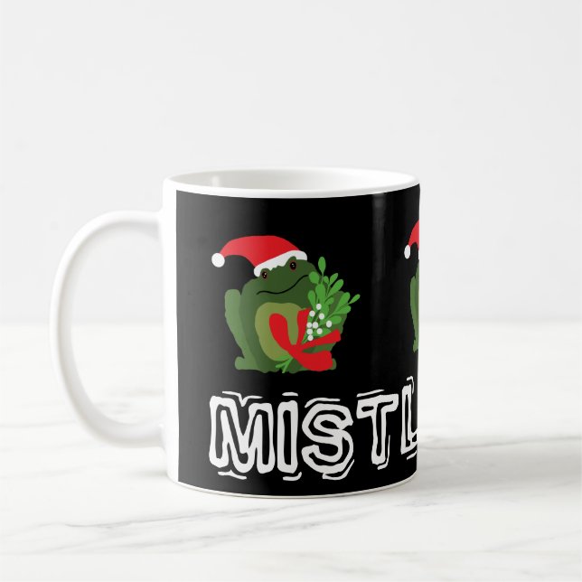 Caneca De Café Mistle Toad de Café de Natal (Esquerda)