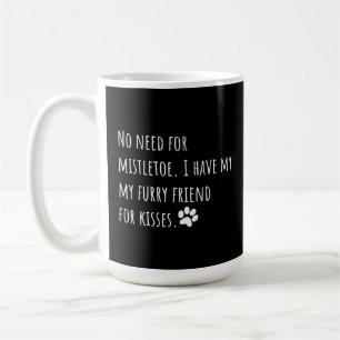 Caneca De Café Mistletofestas festivas Paw Animal Aroma Home