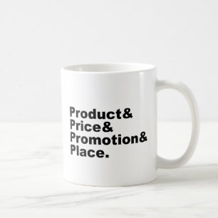Caneca De Café Mistura de Marketing   Produto Preço Promoção e Pr