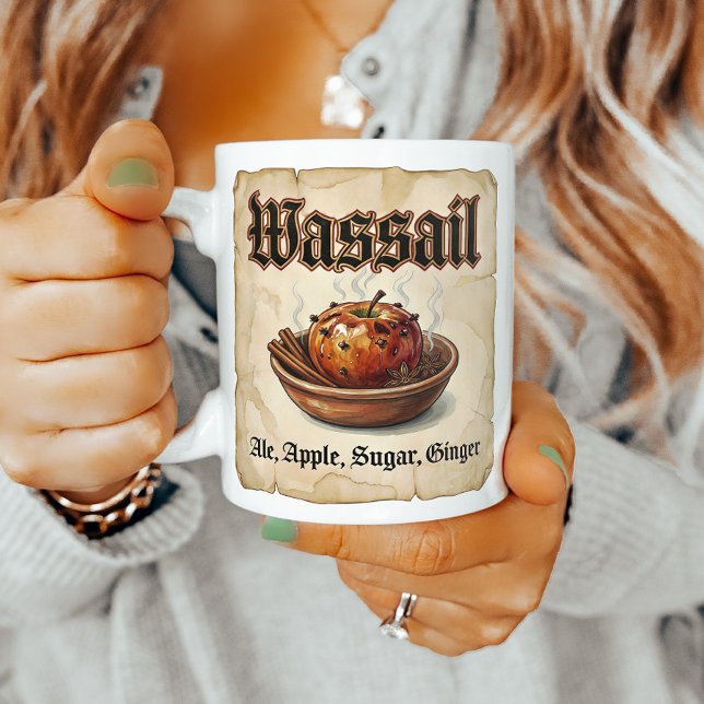 Caneca De Café Mistura de Wassail de Maçã e Especiarias do Solstí (Criador carregado)