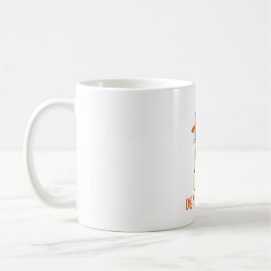 Caneca De Café Mistura Puro do Halloween - Um Gato de Enfermeira