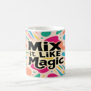 Caneca De Café Misture como Magia