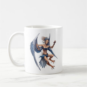 Caneca De Café Mitologia Grega Harpy