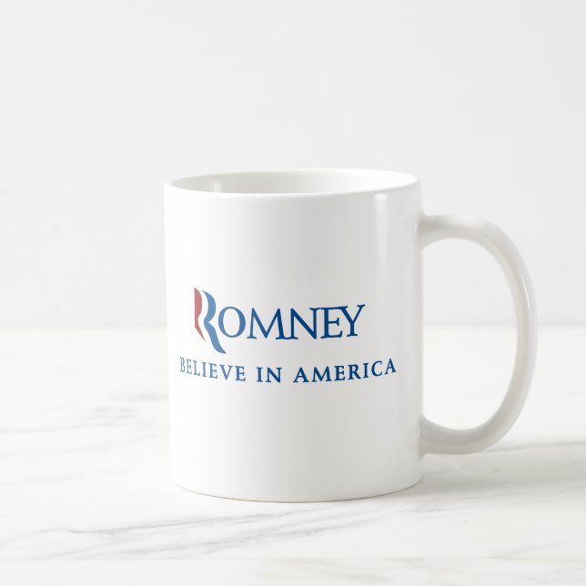 Caneca De Café Mitt Romney 2012 (Direita)