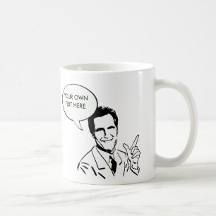 Caneca De Café Mitt Romney de fala