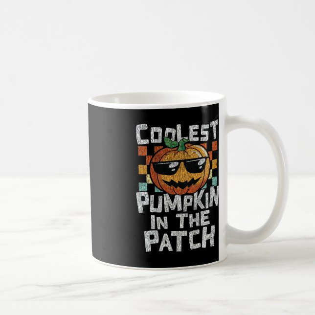 Caneca De Café Miúdos Pumpkin Mais Fresco No Patch Toddler Boys H (Direita)