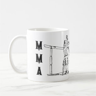 Caneca De Café MMA Mistura de Artes Marciais Mug por Art4Fighters