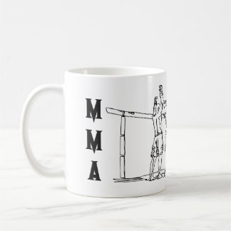 Caneca De Café MMA Mistura de Artes Marciais Mug por Art4Fighters