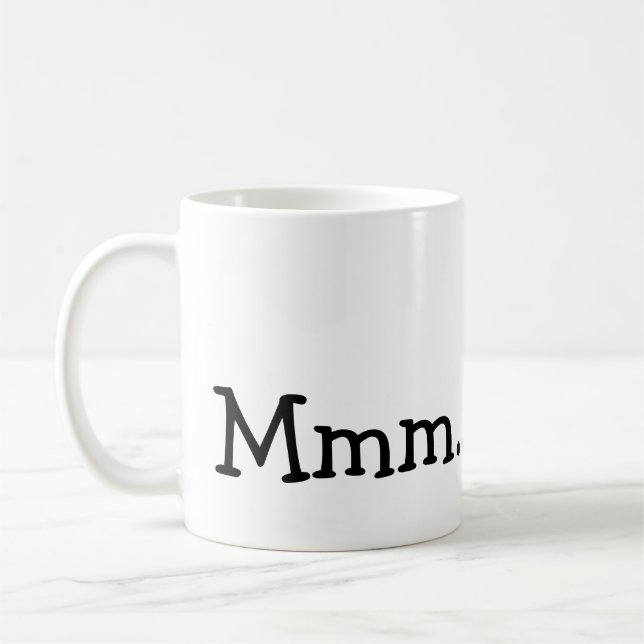 Caneca De Café Mmm… (Esquerda)