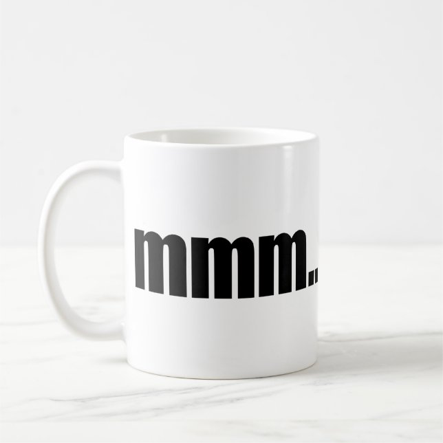 Caneca De Café Mmmm Meaty! (Esquerda)
