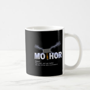 Caneca De Café Mo-thor como mãe é muito mais poderosa divertido d