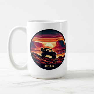 Caneca De Café Moab Utah UTV Sunset Red Rocks
