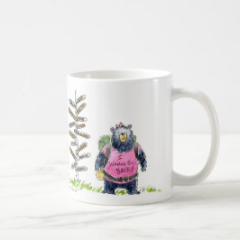 Caneca De Café "Moça Ursa e Cartaz" Philmont Women Ranger Mug