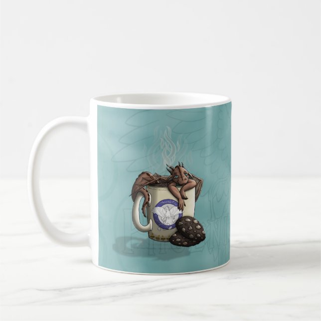 Caneca De Café [Mocha do dragão do copo de chá] (Esquerda)
