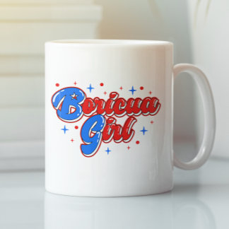 Caneca De Café Mochila Cuja Boricua Rapariga Porto Rico