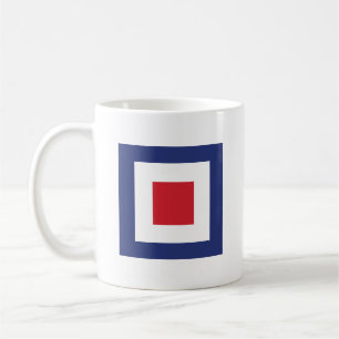 Caneca De Café Mod quadrado