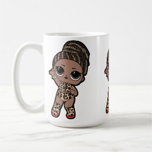 Caneca De Café Moda Adorável Infantil - Macacão estampado de tigr