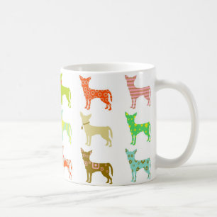 Caneca De Café modelar-chihuahuas