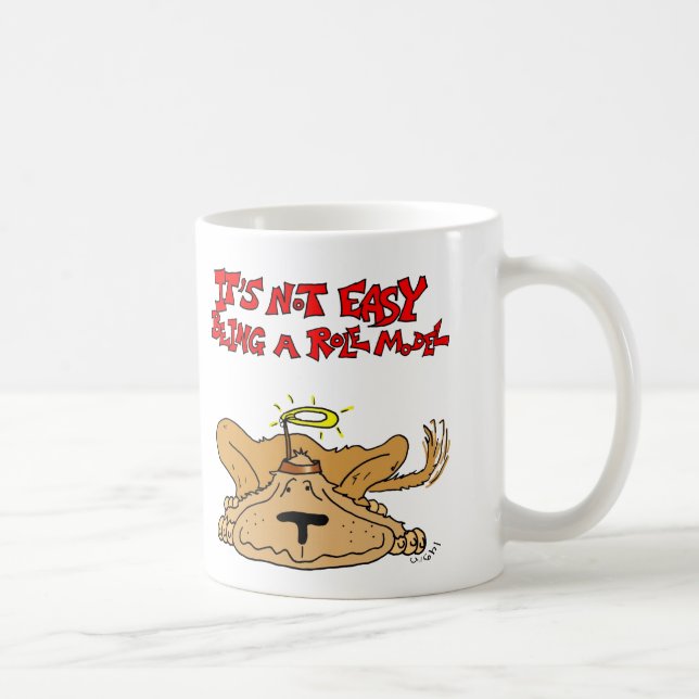 Caneca De Café Modelo (Direita)