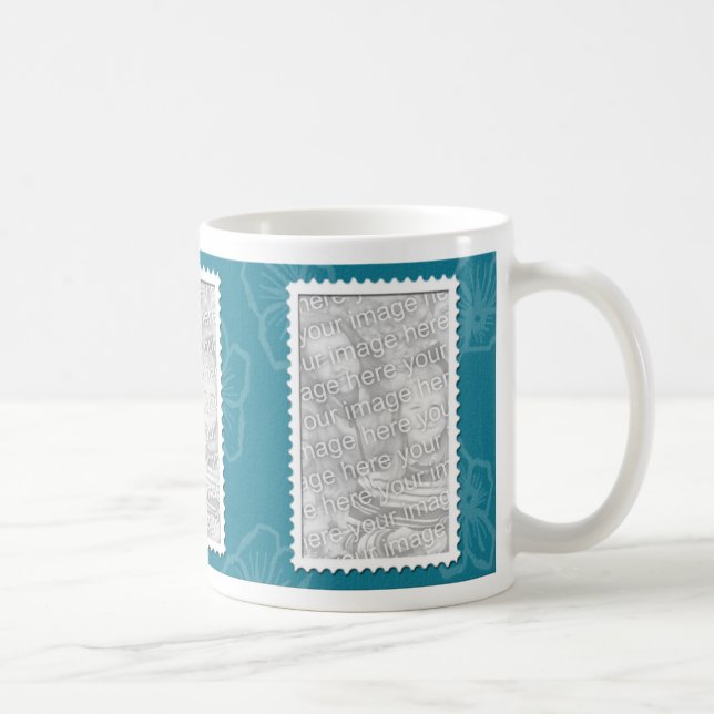 Caneca De Café modelo da cerceta de 3 fotos (Direita)
