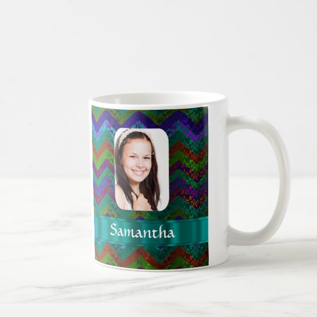 Caneca De Café Modelo da foto da viga da cerceta (Direita)
