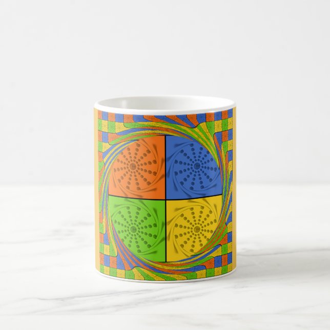 Caneca De Café Modelo de Embrulho de Caneca-Imagem (Centro)