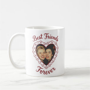 Caneca De Café Modelo de Foto Melhores Amigos Para Sempre