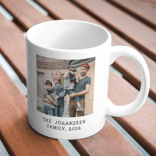 Caneca De Café Modelo de foto moderno Simple 2 Family Photography