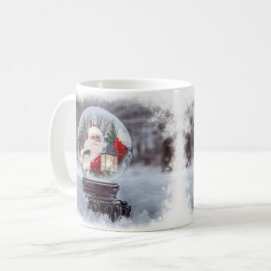 Caneca De Café Modelo de Globo de Neve