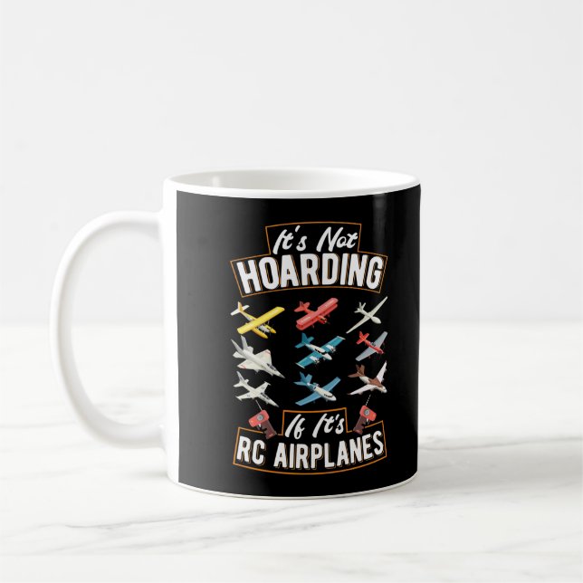 Caneca De Café Modelo de Hobby Piloto de Recoletor de Aeronaves R (Esquerda)