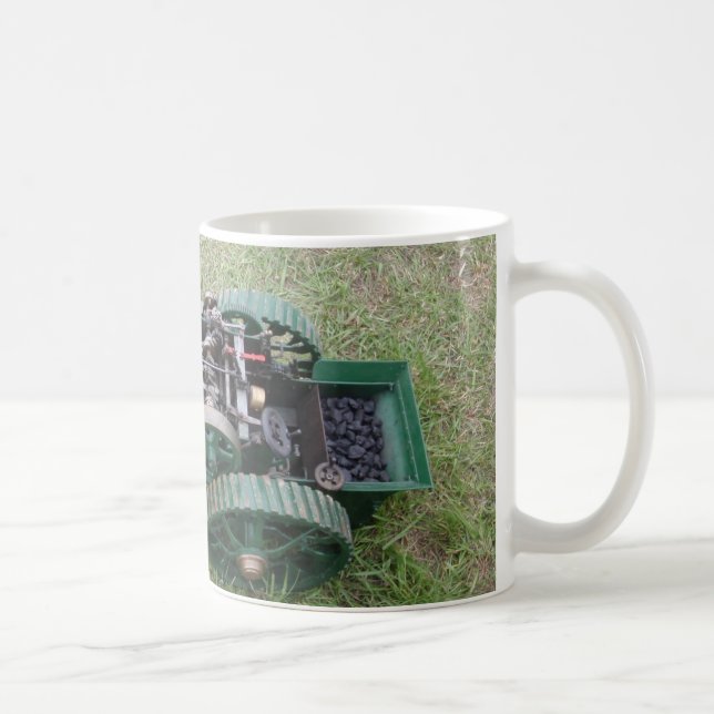 Caneca De Café Modelo de Motor de Tração (Direita)