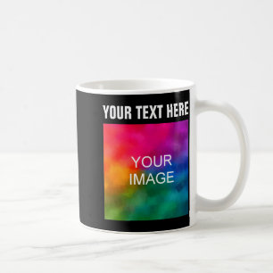 Caneca De Café Modelo Moderno de Crianças Meninos Foto de Texto C