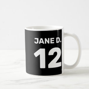 Caneca De Café Modelo Personalizado Equipe Atitude Frente Verso D