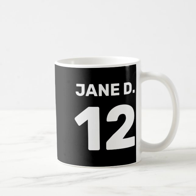 Caneca De Café Modelo Personalizado Equipe Atitude Frente Verso D (Direita)