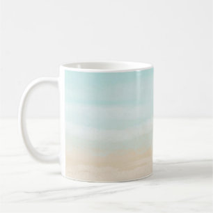 Caneca De Café Modern Abstrato Beach