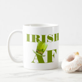 Caneca De Café Modern Funny IRISH AF